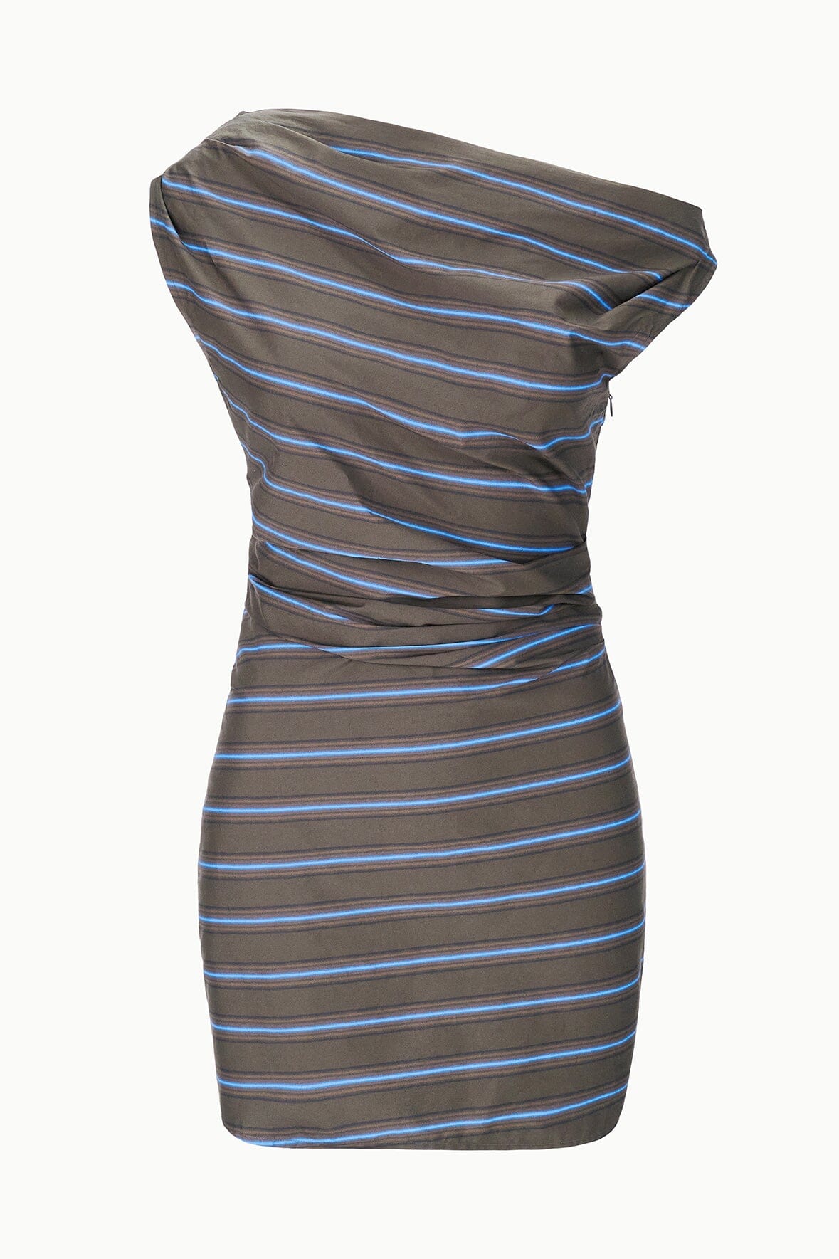 STAUD PHARE MINI DRESS HUNTINGTON STRIPE STAUD PHARE MINI DRESS HUNTINGTON STRIPE
