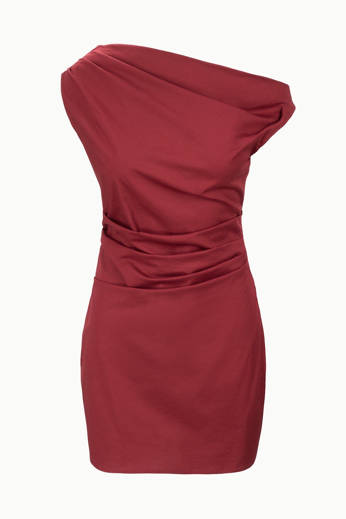 STAUD, Mini Phare Dress in Sangria, Size 10 STAUD, Mini Phare Dress in Sangria, Size 10