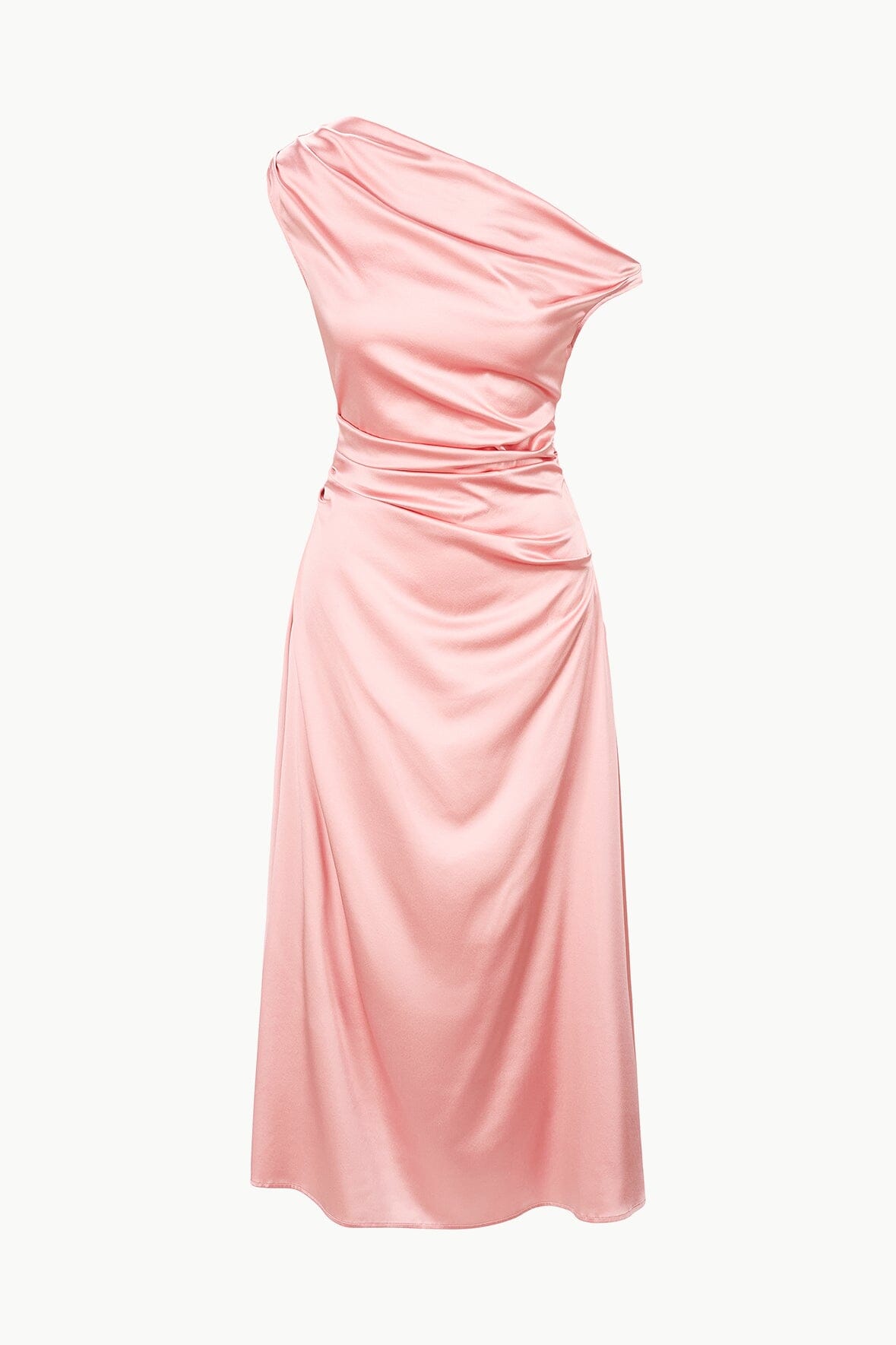 STAUD, Phare Silk Dress in Rose, Size 8 STAUD, Phare Silk Dress in Rose, Size 8