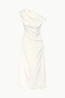 Image PHARE SILK DRESS | IVORY 6 of 6