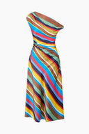 Image PHARE SILK DRESS | MARKET STRIPE 6 of 6