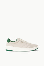 STAUD + KEDS THE COURT SNEAKER | CREAM GREEN