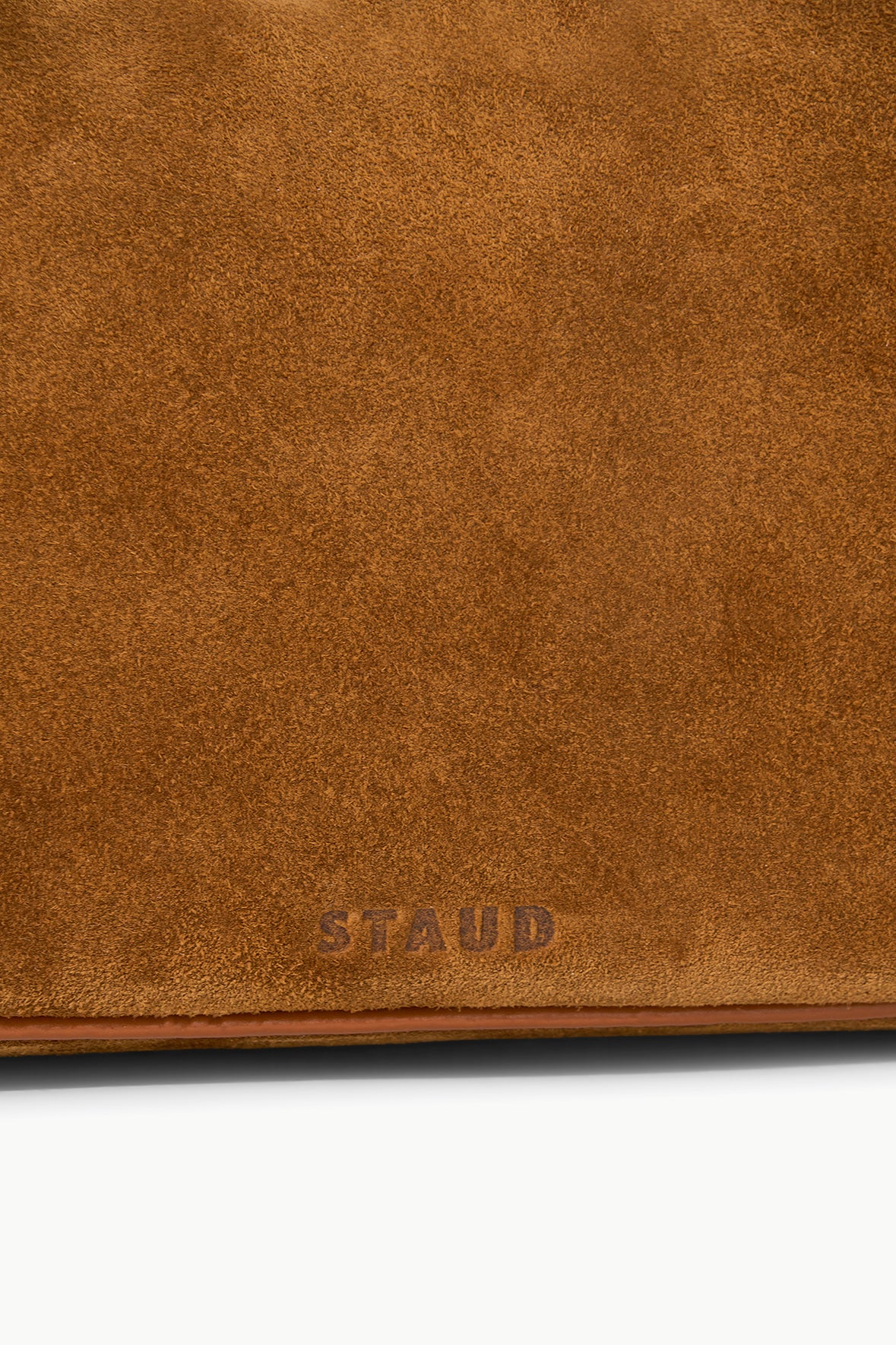 Image PINE SHOULDER BAG | TAN SUEDE 7 of 7 and Clicking this image will trigger a zoom pop-up