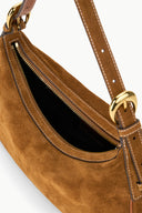 Image PINE SHOULDER BAG | TAN SUEDE 3 of 7