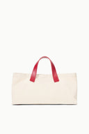 Image PORT TOTE | NATURAL ROUGE 1 of 7