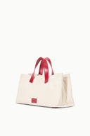 Image PORT TOTE | NATURAL ROUGE 3 of 7