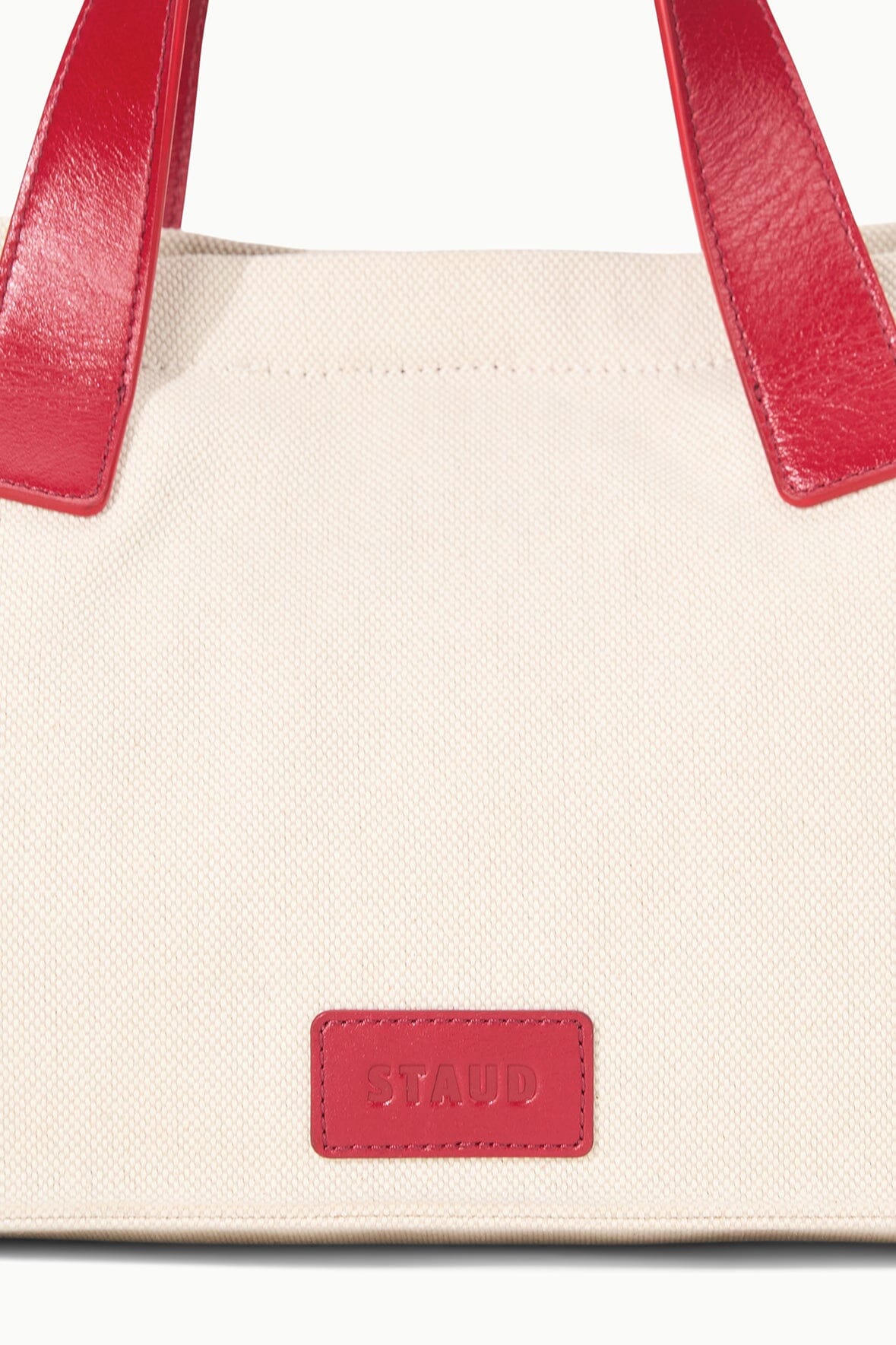 Image PORT TOTE | NATURAL ROUGE 5 of 7 and Clicking this image will trigger a zoom pop-up