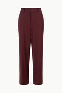 Image PRINCE SUITING PANT | MERLOT 6 of 6