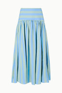 PROCIDA LINEN SKIRT | SEAPORT STRIPE