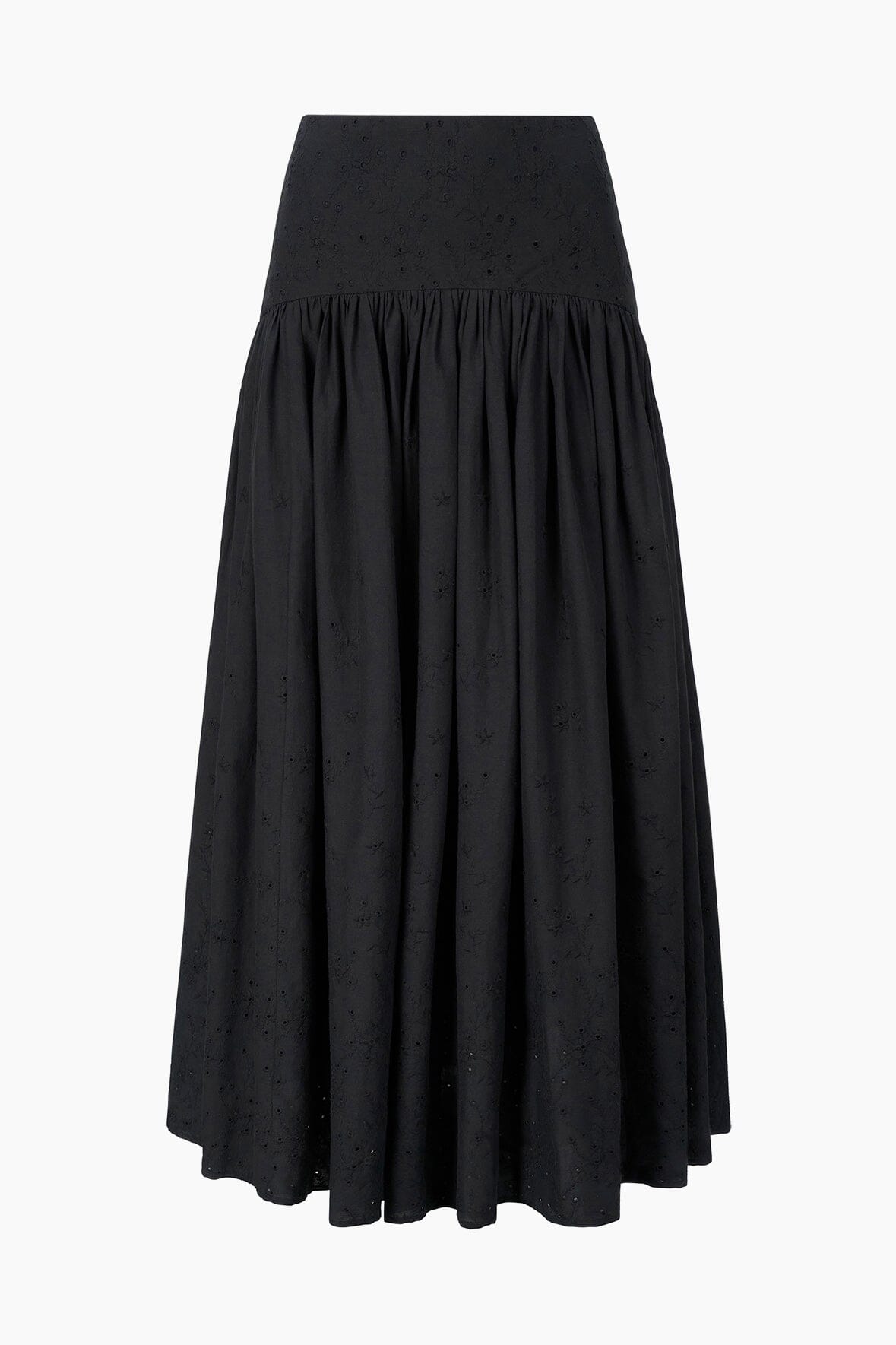 Image PROCIDA SKIRT | BLACK EYELET 5 of 5 and Clicking this image will trigger a zoom pop-up