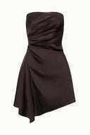 ADRIANA SILK DRESS | EARTH