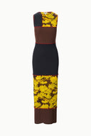 STAUD, Primo Dress in Daisy Multi, Size XL