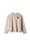 CUSTOM STAUD x C.BONZ SERRANO CASHMERE SWEATER | STONE