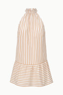 MINI MARLOWE DRESS | KHAKI STRIPE