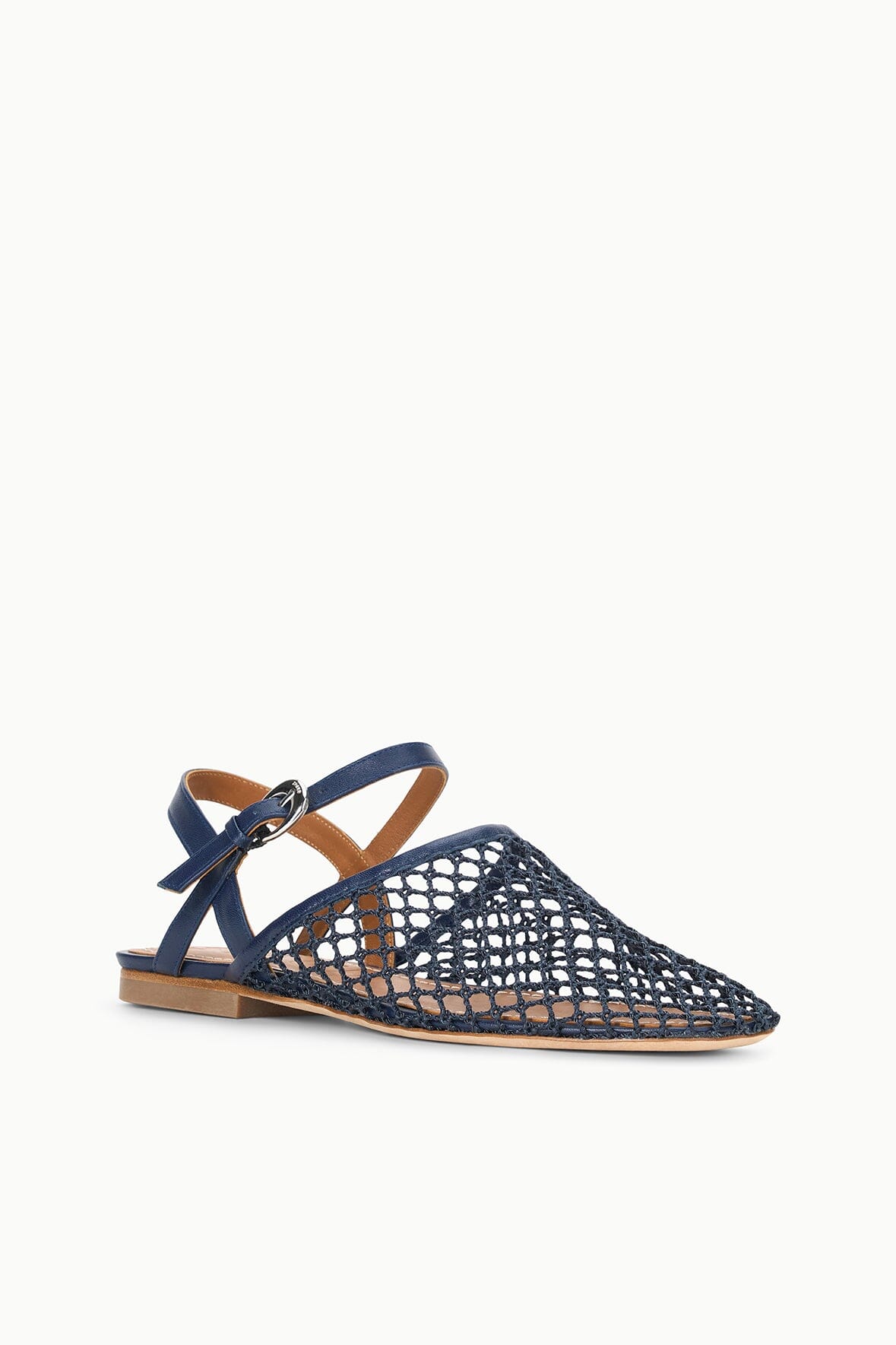Image RETE SANDAL | NAVY NETTING 3 of 6 and Clicking this image will trigger a zoom pop-up