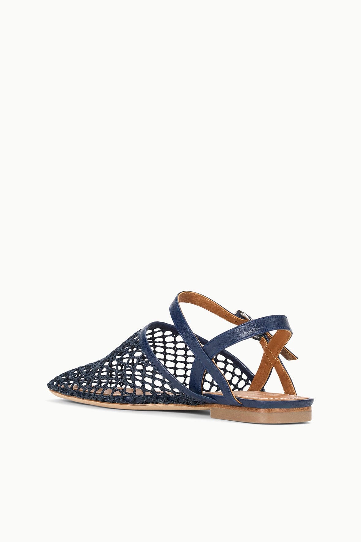 Image RETE SANDAL | NAVY NETTING 4 of 6 and Clicking this image will trigger a zoom pop-up