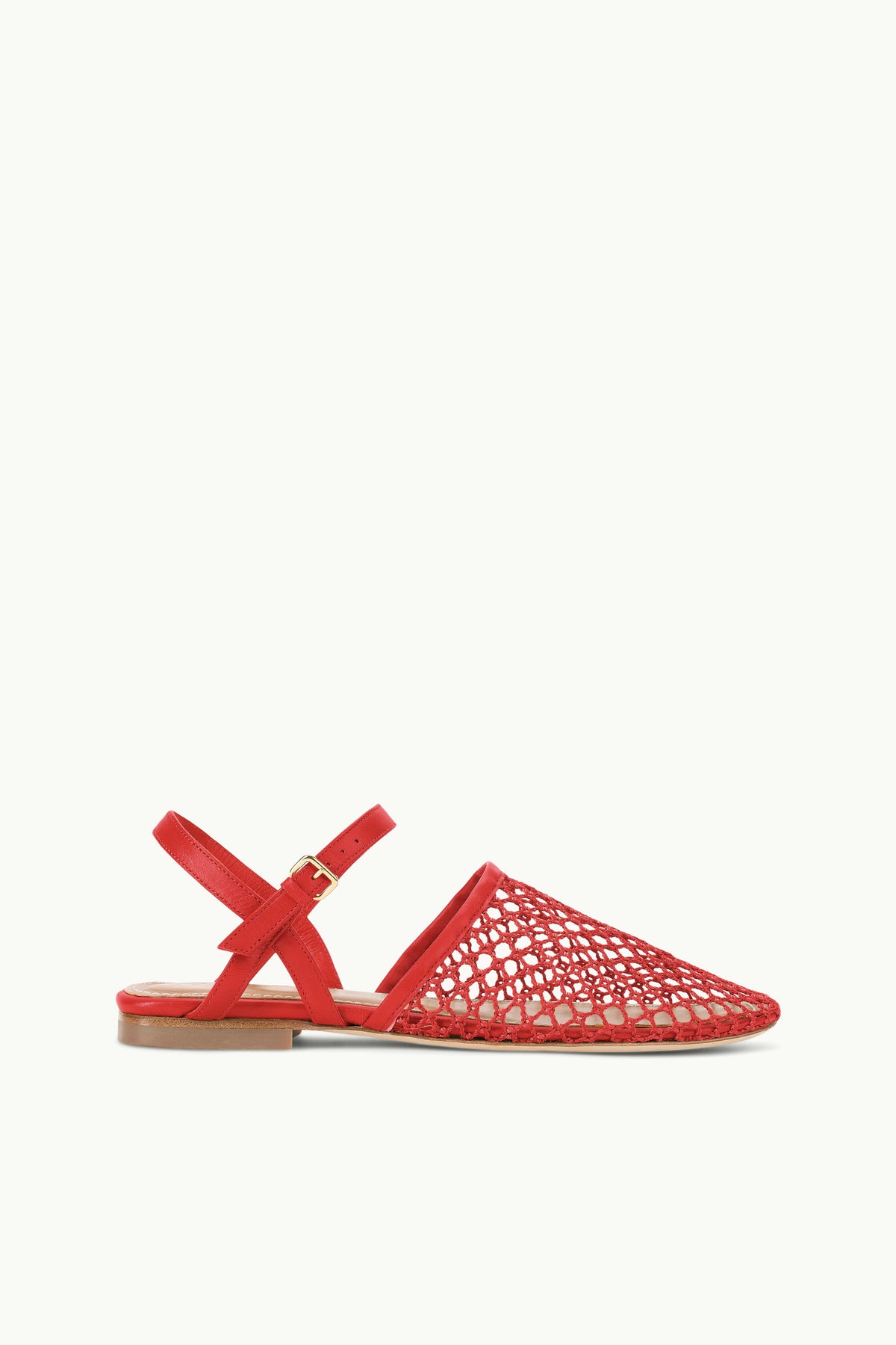 Image RETE SANDAL | RED NETTING 1 of 6 and Clicking this image will trigger a zoom pop-up