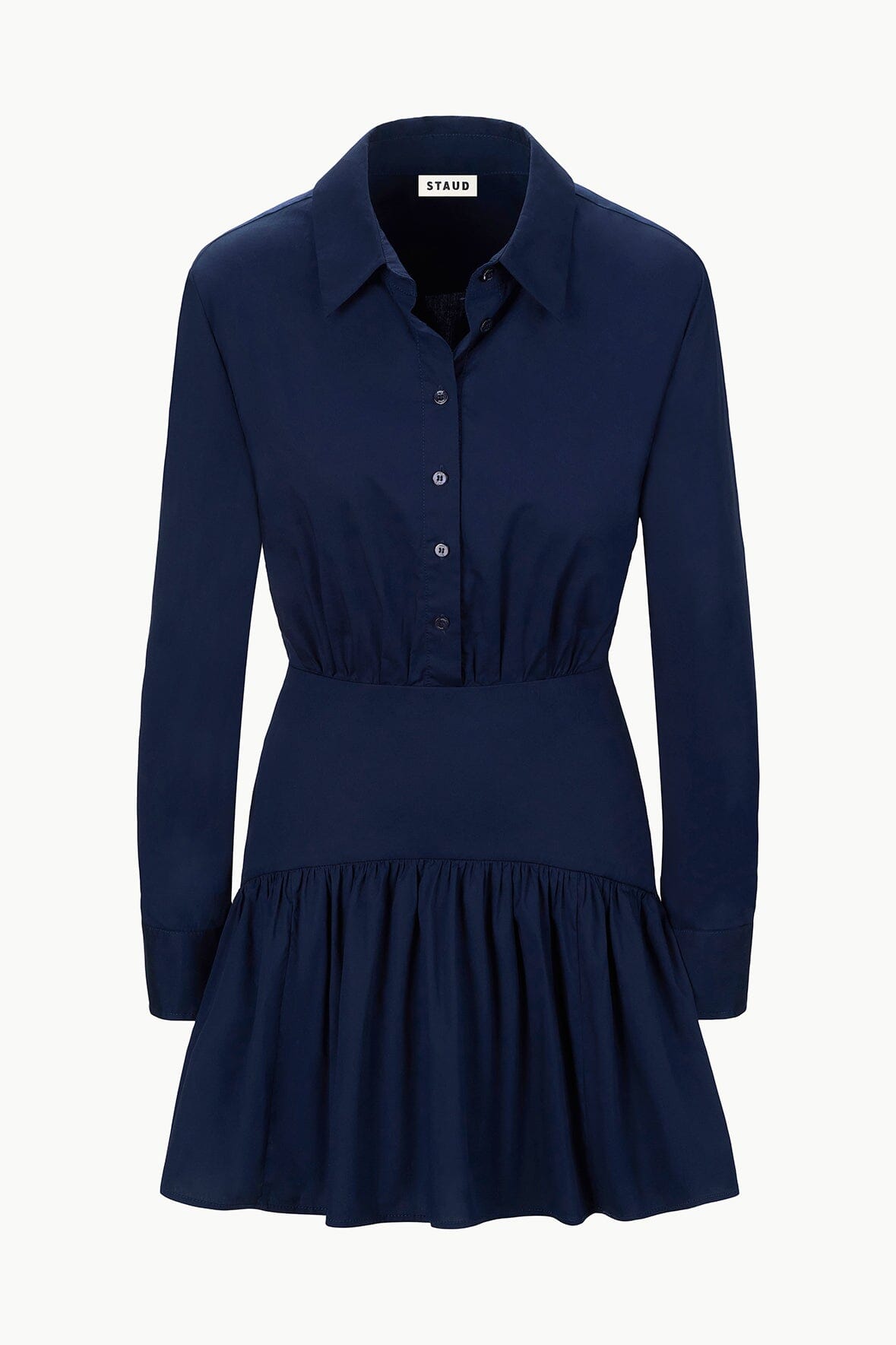 Image ROCCO MINI DRESS | NAVY 6 of 6 and Clicking this image will trigger a zoom pop-up