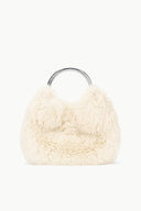 Image ROMEO FAUX FUR BAG | CREAM 1 of 7