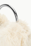 Image ROMEO FAUX FUR BAG | CREAM 5 of 7