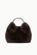 Image ROMEO FAUX FUR BAG | ESPRESSO 1 of 7