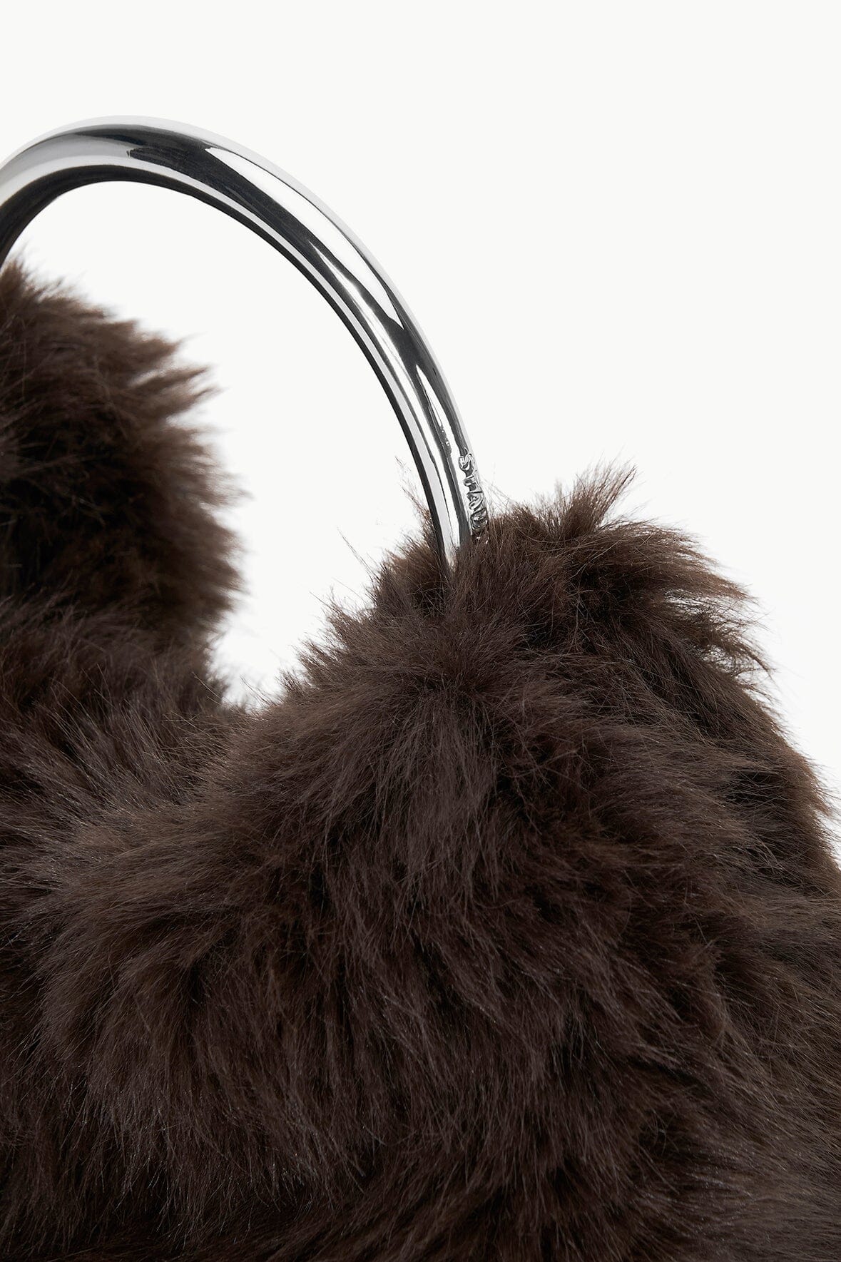 Image ROMEO FAUX FUR BAG | ESPRESSO 7 of 7 and Clicking this image will trigger a zoom pop-up