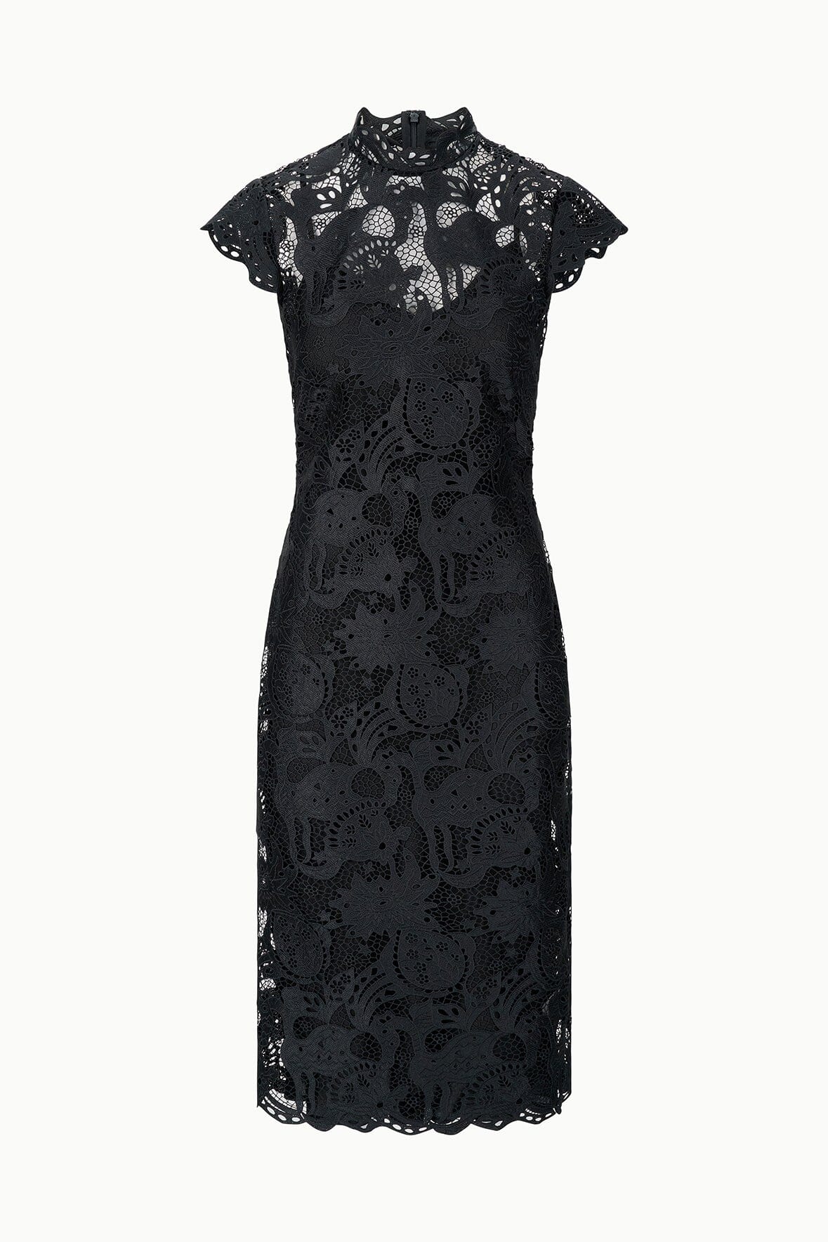 STAUD, Rosaline Dress in Black, Size 14 STAUD, Rosaline Dress in Black, Size 14