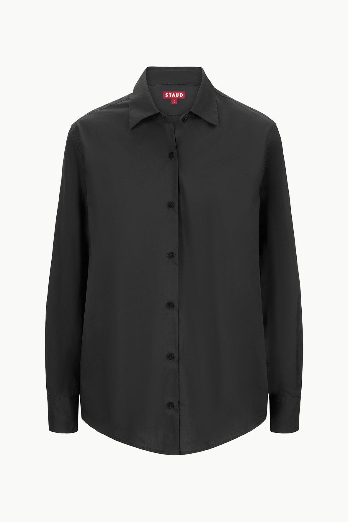 Image ROXBURY POPLIN SHIRT | BLACK 5 of 5 and Clicking this image will trigger a zoom pop-up