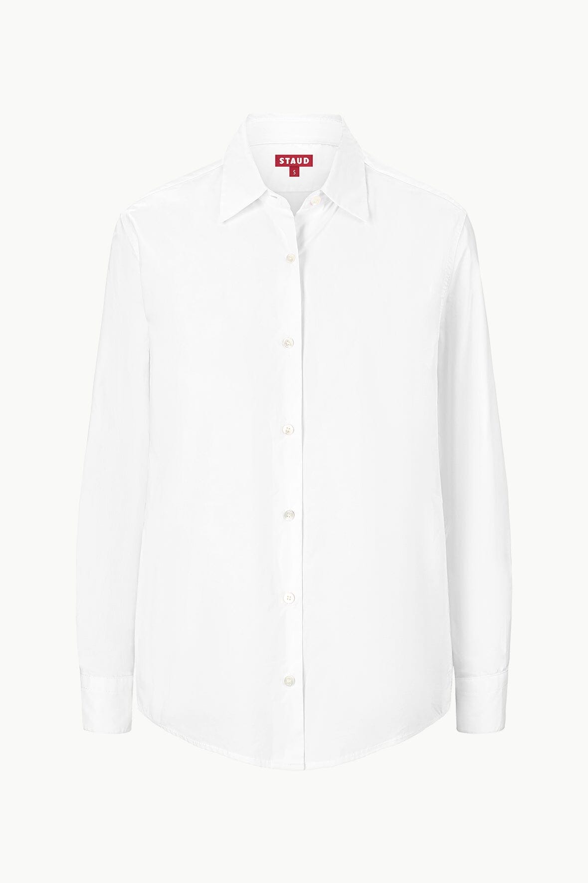 Image ROXBURY POPLIN SHIRT | WHITE 5 of 5 and Clicking this image will trigger a zoom pop-up