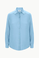 Image ROXBURY SILK SHIRT | SLATE BLUE 5 of 5