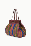 Image RUE TOTE BAG | JUNGLE STRIPE RAFFIA 5 of 10
