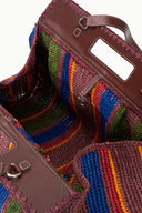 Image RUE TOTE BAG | JUNGLE STRIPE RAFFIA 10 of 10