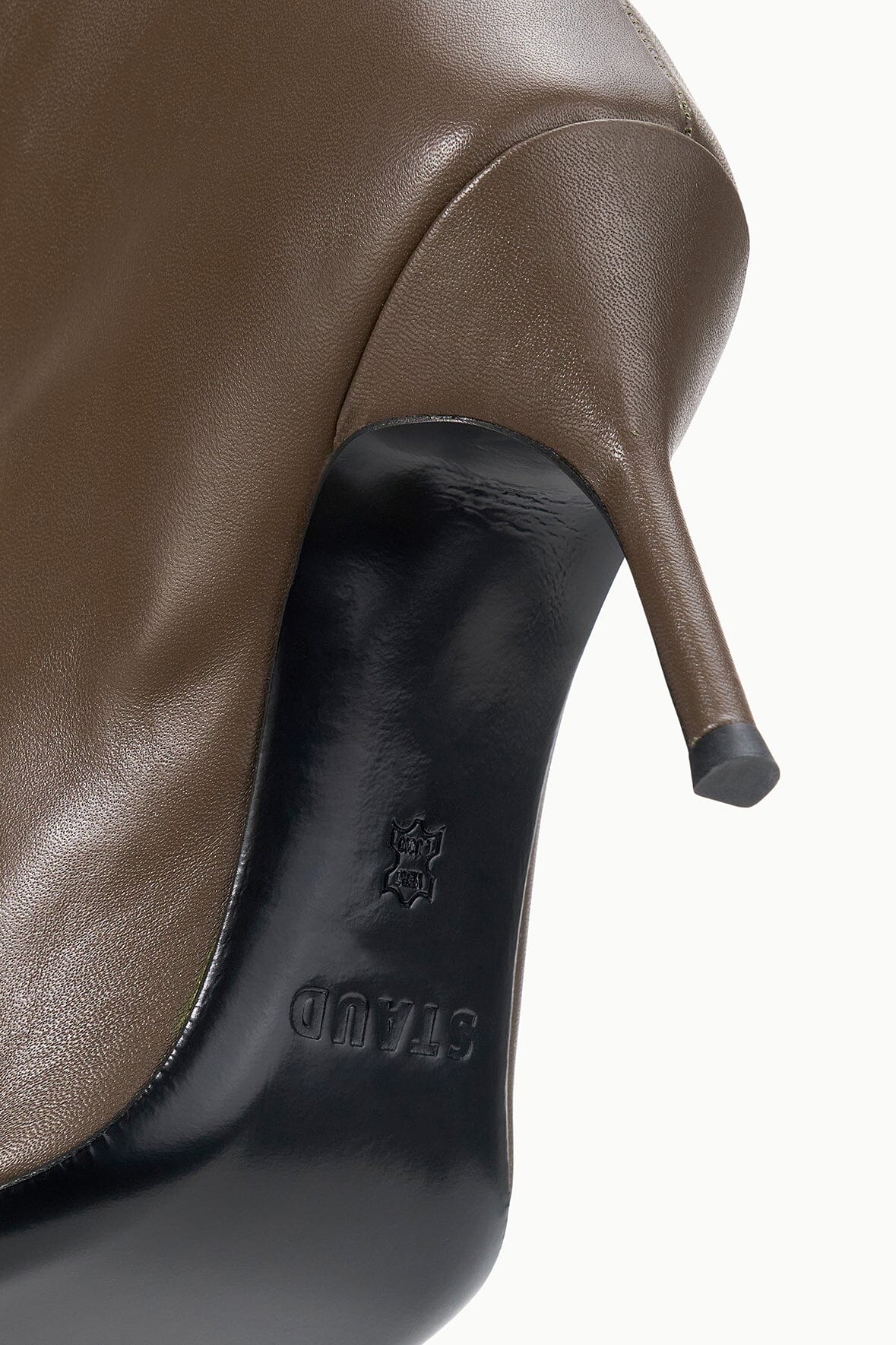 Image SEBASTIAN HIGH HEEL BOOT | TRUFFLE 9 of 9 and Clicking this image will trigger a zoom pop-up