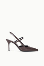 SEBASTIAN HIGH HEEL SLINGBACK | ESPRESSO