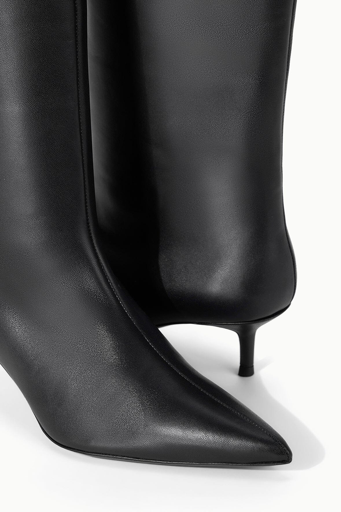 Image SEBASTIAN KITTEN HEEL BOOT | BLACK 7 of 8 and Clicking this image will trigger a zoom pop-up