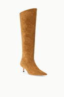 Image SEBASTIAN KITTEN HEEL BOOT | TAN 3 of 10