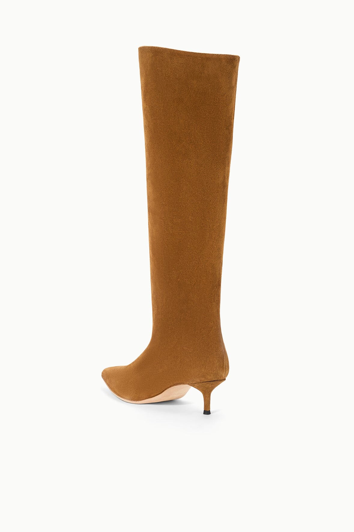 Image SEBASTIAN KITTEN HEEL BOOT | TAN 5 of 10 and Clicking this image will trigger a zoom pop-up