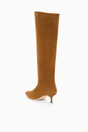 Image SEBASTIAN KITTEN HEEL BOOT | TAN 5 of 10