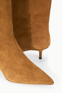 Image SEBASTIAN KITTEN HEEL BOOT | TAN 7 of 10