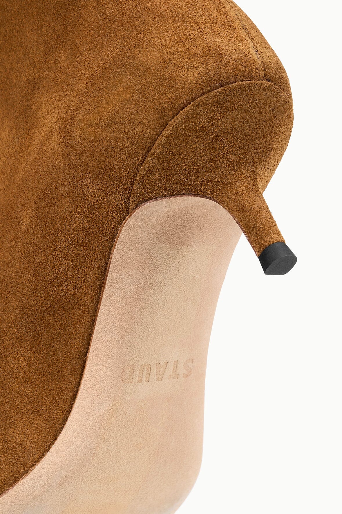 Image SEBASTIAN KITTEN HEEL BOOT | TAN 9 of 10 and Clicking this image will trigger a zoom pop-up