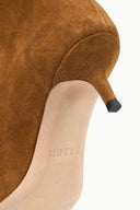 Image SEBASTIAN KITTEN HEEL BOOT | TAN 9 of 10