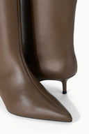 Image SEBASTIAN KITTEN HEEL BOOT | TRUFFLE 7 of 8