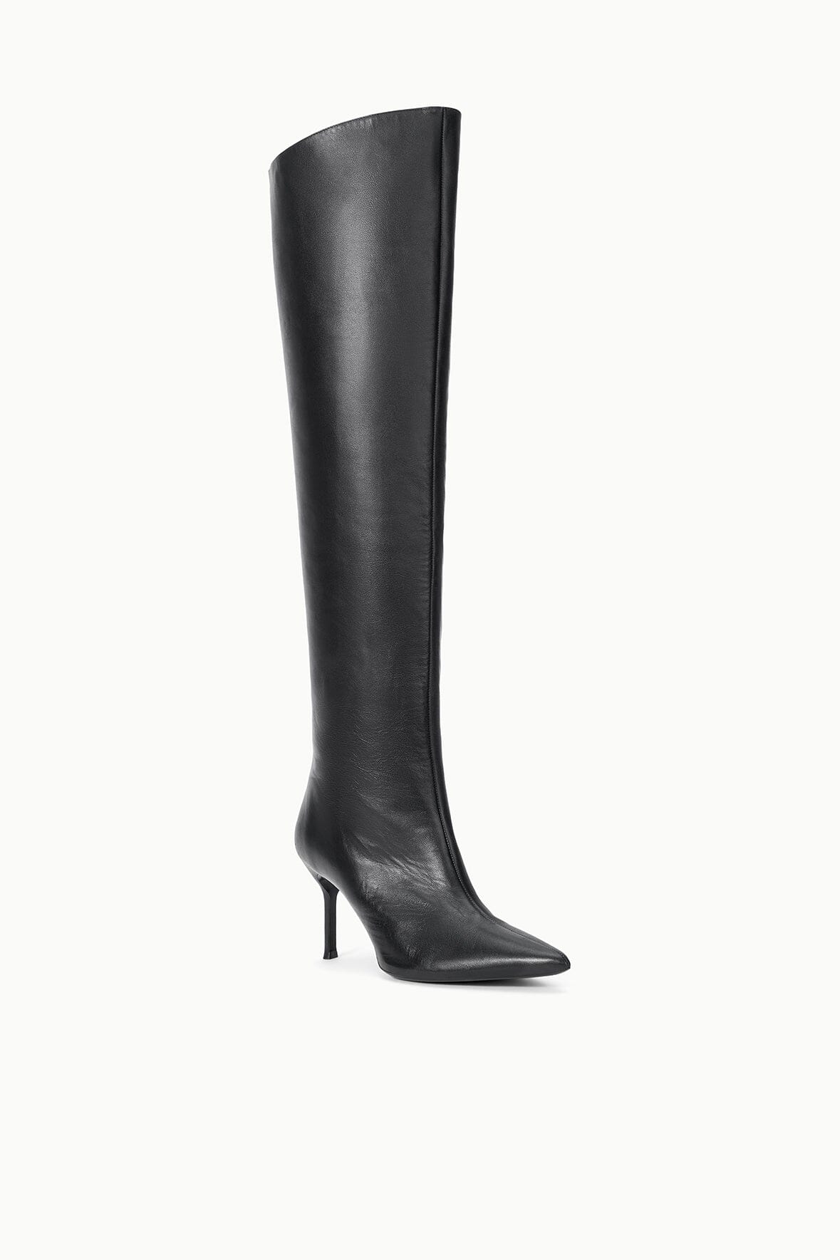 Image SEBASTIAN OVER THE KNEE BOOT | BLACK 3 of 8 and Clicking this image will trigger a zoom pop-up
