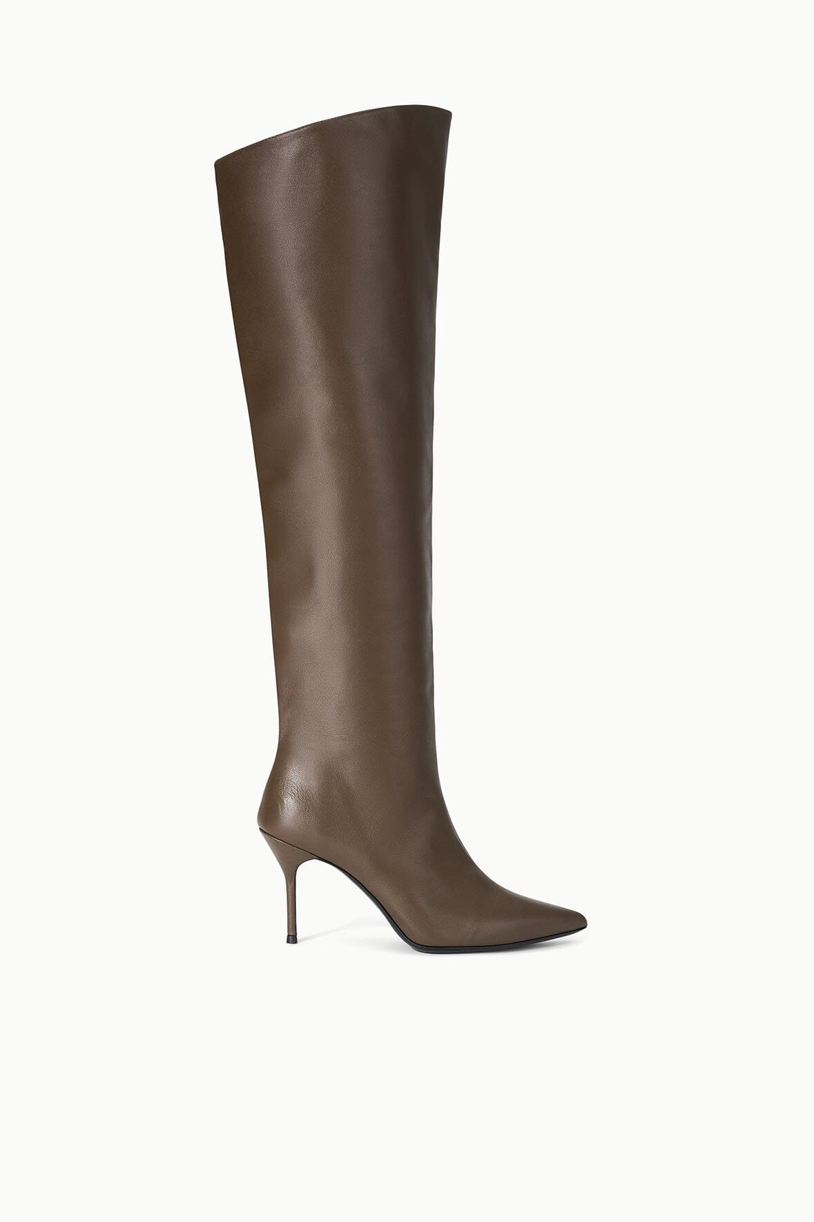 Image SEBASTIAN OVER THE KNEE BOOT | TRUFFLE 1 of 9 and Clicking this image will trigger a zoom pop-up