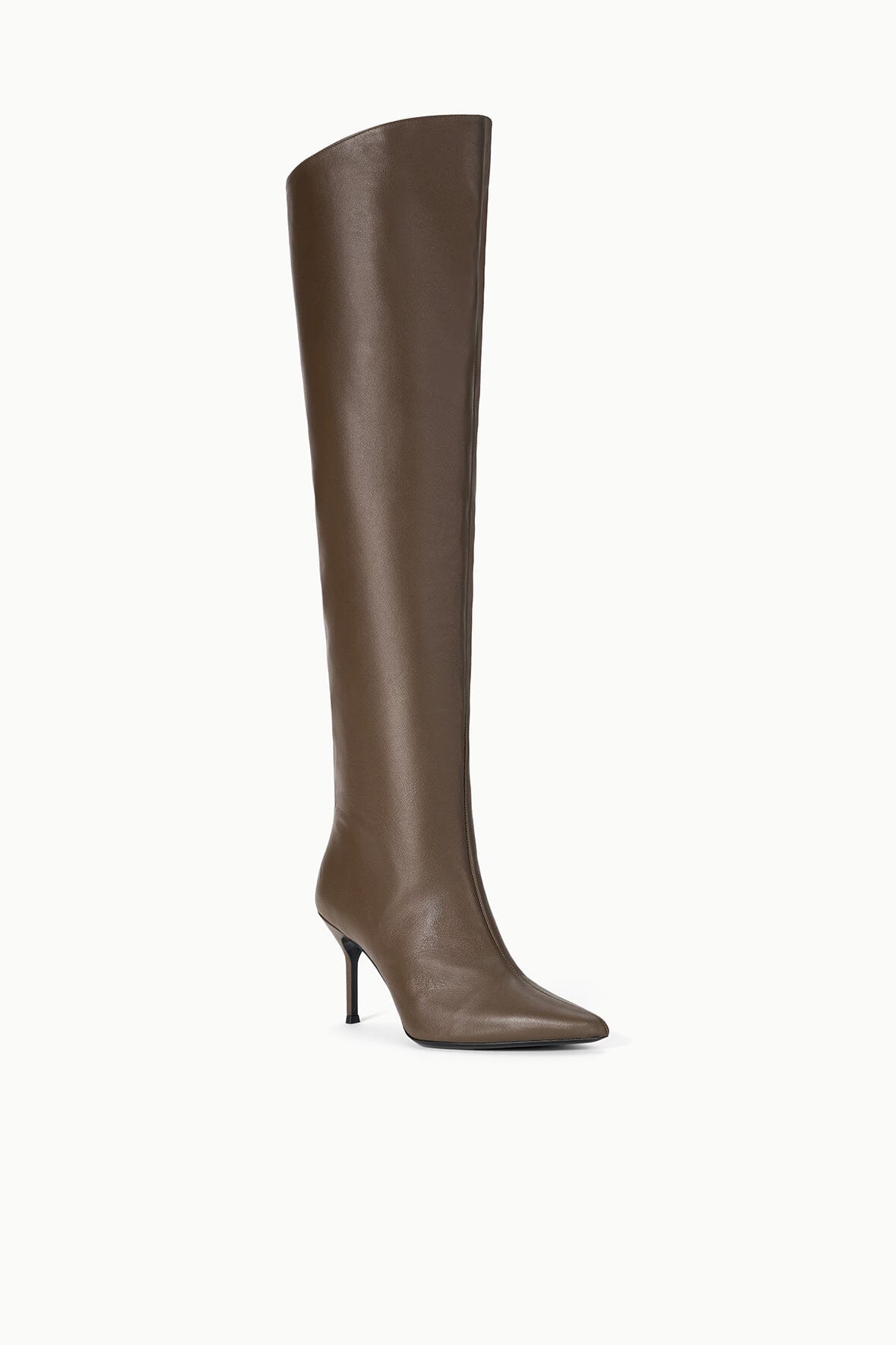 Image SEBASTIAN OVER THE KNEE BOOT | TRUFFLE 3 of 9 and Clicking this image will trigger a zoom pop-up