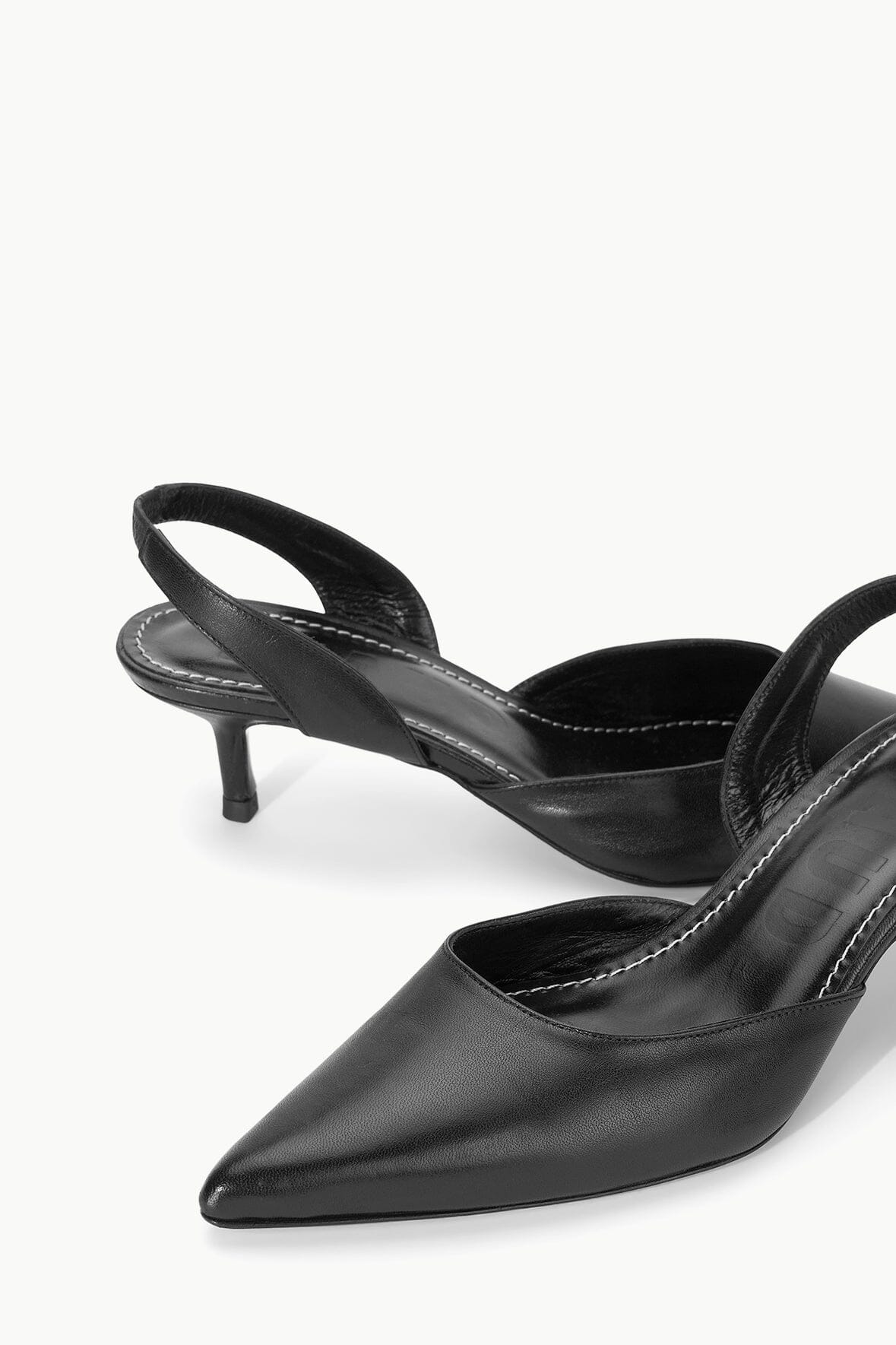 Image SEBASTIAN SLINGBACK | BLACK 4 of 8 and Clicking this image will trigger a zoom pop-up