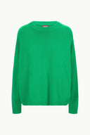 Image SERRANO CASHMERE RELAXED CREW | CLOVER 4 of 4