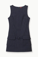 NAVY PINSTRIPE