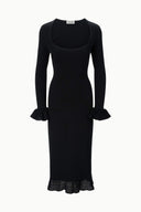 Image SHELLEY DRESS | BLACK 6 of 6