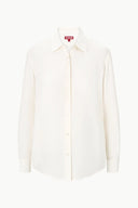 Image ROXBURY SILK SHIRT | IVORY 5 of 5